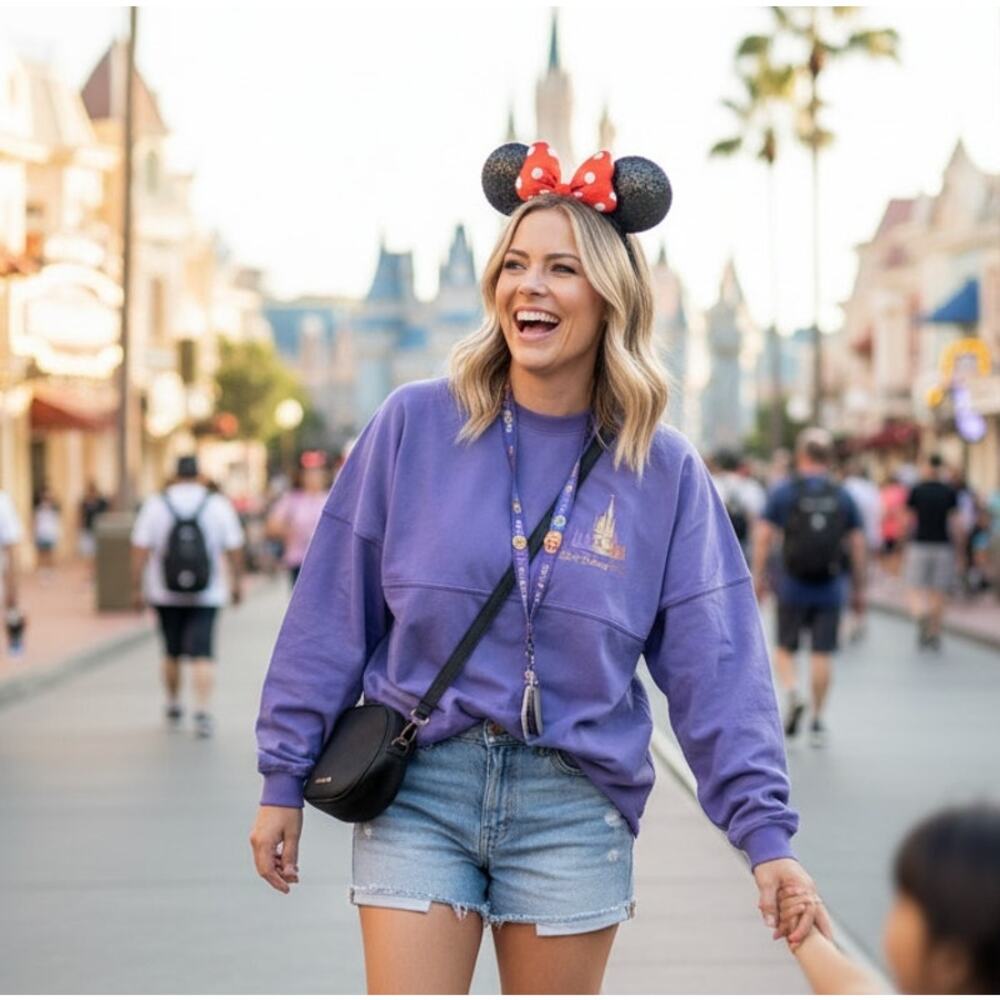 Walt Disney World 50th Anniversary Purple Long Sleeve Tee